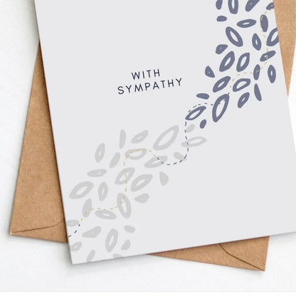 With Sympathy Card