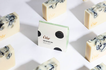 ÒIR Soap - Peppermint, Lavender, Pathchouli & Tea Tree.