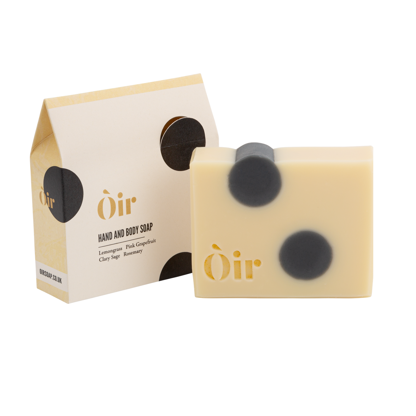 ÒIR Soap - Lemongrass, Pink Grapefruit, Clary Sage & Rosemary