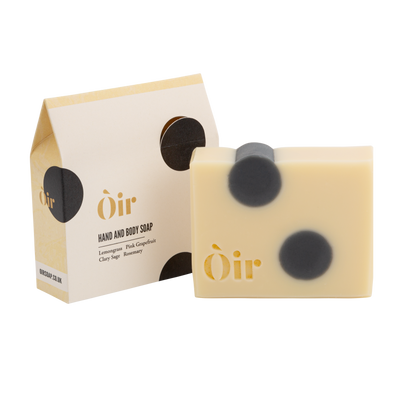 ÒIR Soap - Lemongrass, Pink Grapefruit, Clary Sage & Rosemary